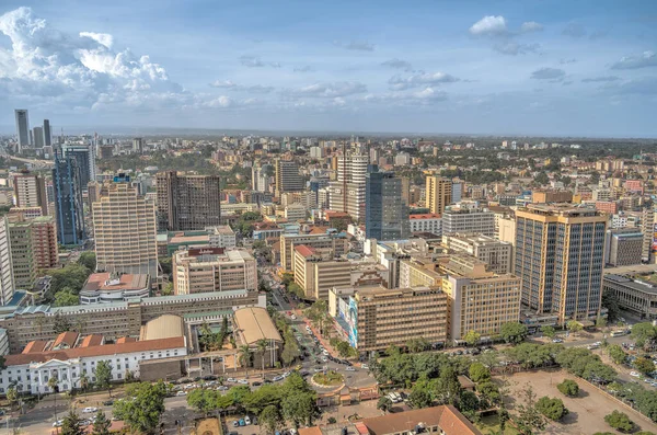 Nairobi Kenya Ocak 2022 Güneşli Hava Şartları Hdr Görüntü — Stok fotoğraf