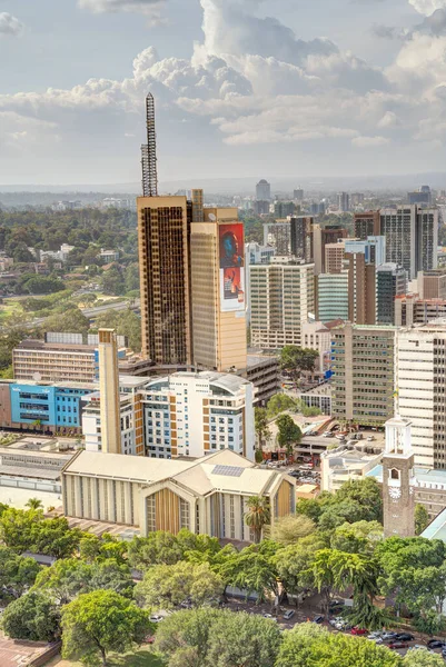 Nairobi Kenia Enero 2022 Lugares Interés Clima Soleado Hdr Image — Foto de Stock