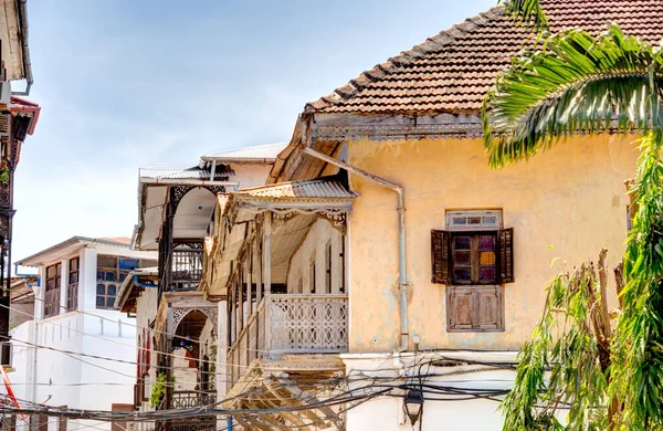 Stone Town Zanzibar Tanzania January 2023 Historical Landmarks Sunshine Weather — 스톡 사진