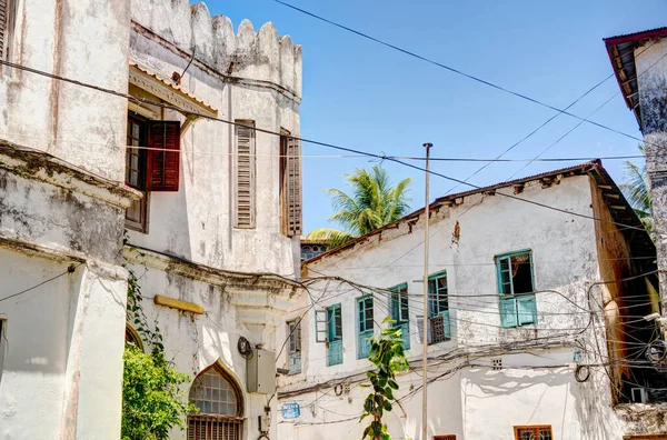 Stone Town Zanzibar Tanzania January 2023 Historical Landmarks Sunshine Weather — 스톡 사진