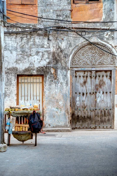 Stone Town Zanzibar Tanzânia Janeiro 2023 Marcos Históricos Tempo Ensolarado — Fotografia de Stock
