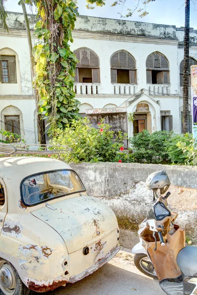Stone Town Zanzibar Tanzania Januari 2023 Historische Bezienswaardigheden Bij Zonnig — Stockfoto
