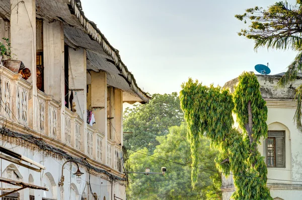 Stone Town Zanzibar Tanzania Styczeń 2023 Zabytki Słonecznej Pogodzie — Zdjęcie stockowe