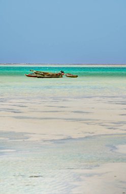 Jambiani plajı, Zanzibar doğu kıyısı, Tanzanya