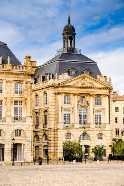 Bordeaux Francja Grudzień 2022 Historyczne Centrum Miasta Zimą Obraz Hdr — Zdjęcie stockowe