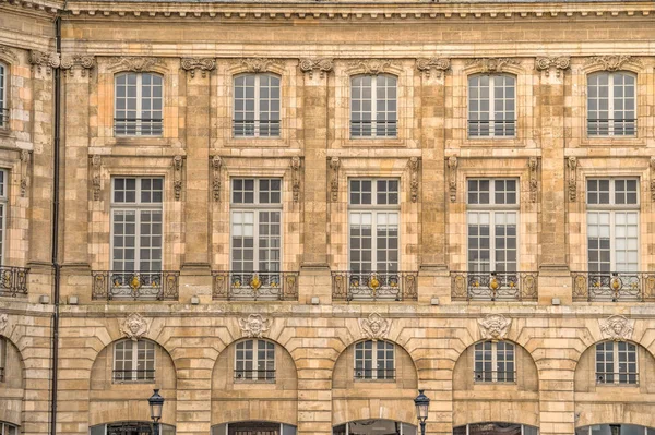 Bordeaux France December 2022 Historical City Center Wintertime Hdr Image — 스톡 사진