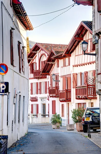 Espelette Francie Leden 2023 Malebná Baskická Vesnice Zimě — Stock fotografie