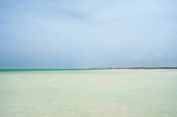 Strand Van Jambiani Zanzibar Oostkust Tanzania — Stockfoto