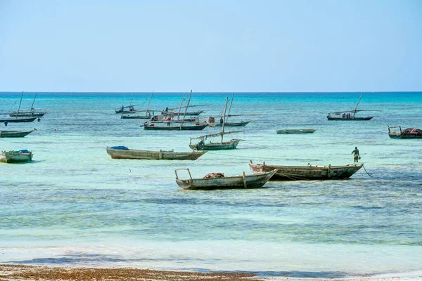 stock image Nungwi, Zanzibar, Tanzania - January 2023 : Picturesque beach in sunny weather