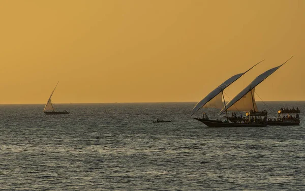 Nungwi Zanzibar Tanzánia 2023 Január Festői Strand Napsütéses Időben — Stock Fotó