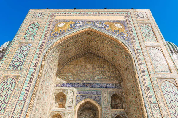 Semerkant Özbekistan Kasım 2022 Sonbaharda Tarihi Yapılara Bakış — Stok fotoğraf