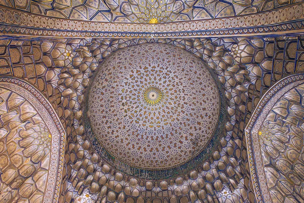 Samarkand Uzbekistan November 2022 Shah Zinda Necropolis Sunny Weather — Stock Photo, Image
