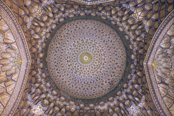 Samarkand Ουζμπεκιστάν Νοέμβριος 2022 Shah Zinda Νεκρόπολη Ηλιόλουστο Καιρό — Φωτογραφία Αρχείου
