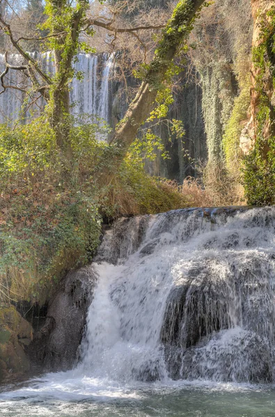 Живописный Вид Природный Парк Монастерио Федра Испания — стоковое фото