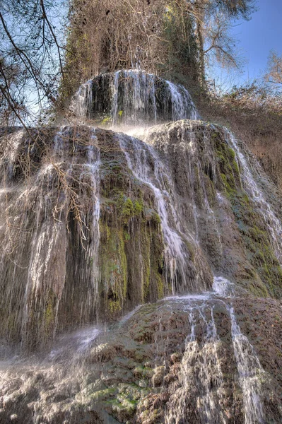 Blick Auf Den Naturpark Monasterio Piedra Spanien — Stockfoto