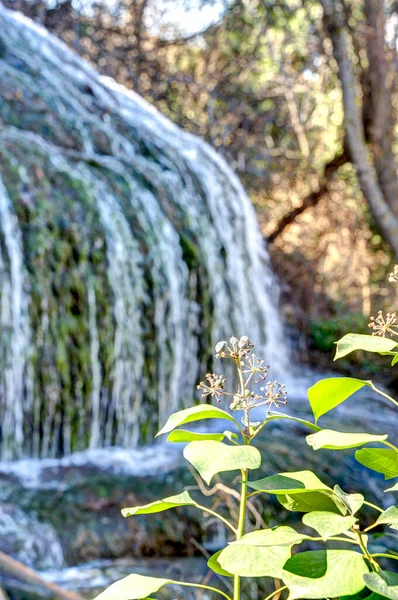 Pemandangan Indah Monasterio Piedra Natural Park Spanyol — Stok Foto