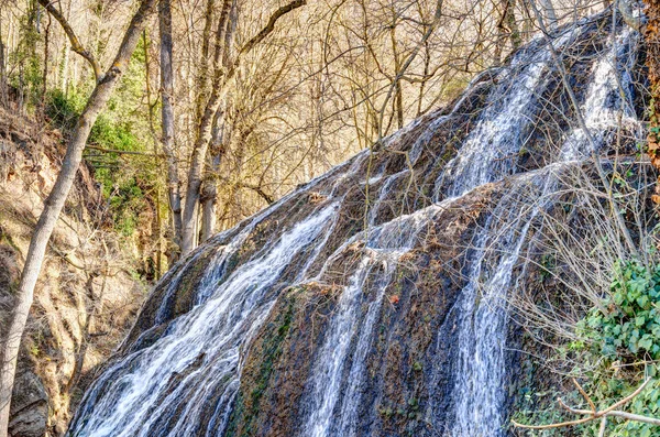 スペインのモンスタステリオ ピエドラ自然公園の風景 — ストック写真