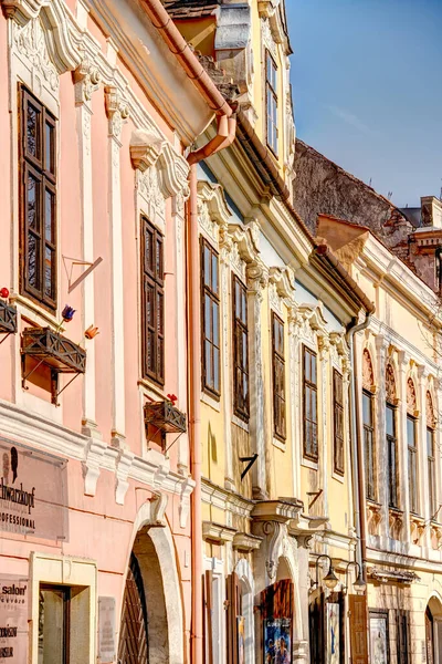 Sopron Hongarije Maart 2023 Historisch Centrum Bij Zonnig Weer Hdr — Stockfoto