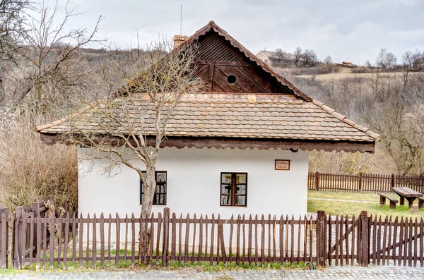 Holloko Hungary March 2023 Picturesque Village Cloudy Weather Hdr Image — 스톡 사진