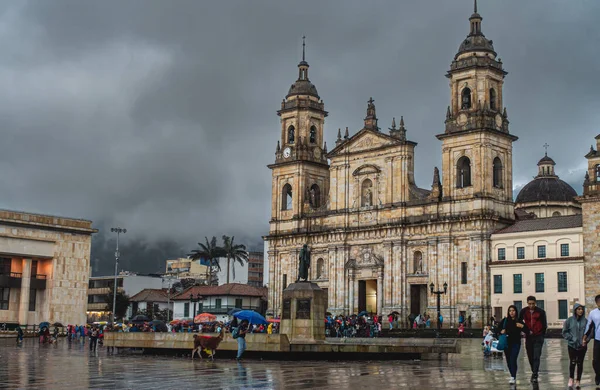 Bogota Kolumbien Juni 2019 Historisches Stadtzentrum Bei Bewölktem Wetter — Stockfoto