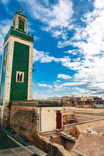 Meknes Morocco January 2020 Historical Center Wintertime Hdr Image — Stock Photo, Image