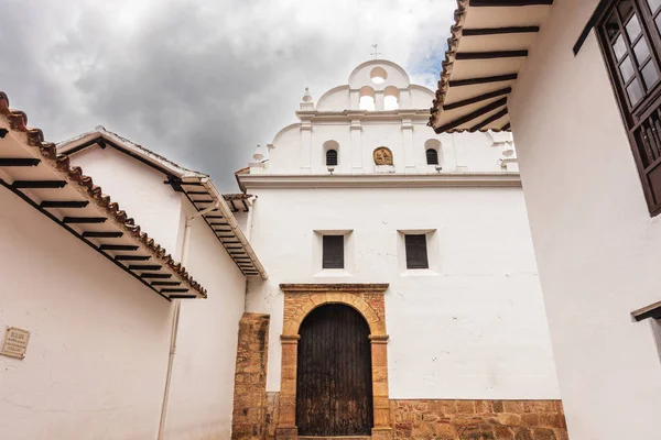 Villa Leyva Colombia April 2019 Prachtig Uitzicht Historische Gebouwen Tijdens — Stockfoto