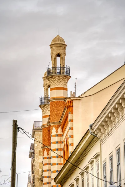 Szenische Ansicht Der Dohny Street Synagoge Der Größten Synagoge Europas — Stockfoto