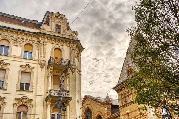 Budapeszt Węgry Listopada 2022 Historyczne Zabytki Miasta Dziedzictwo Architektury Jesienią — Zdjęcie stockowe