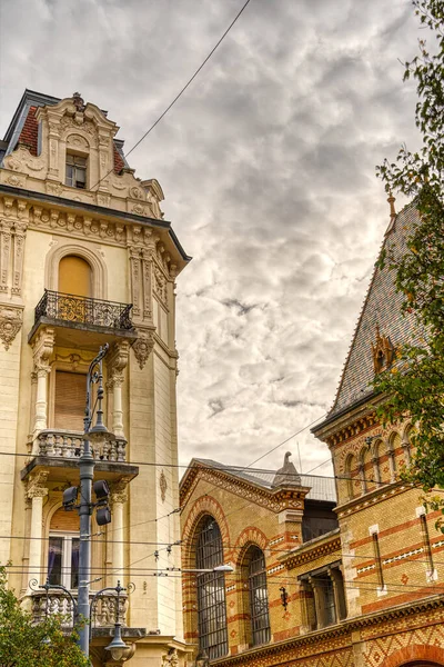 Будапешт Венгрия Ноября 2022 Года Исторические Памятники Города Архитектурные Наследия — стоковое фото