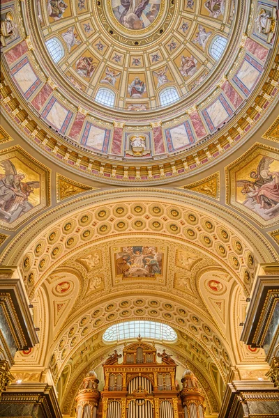 Budapest Hungary November 2022 Interior View Stephens Basilica Church — 스톡 사진