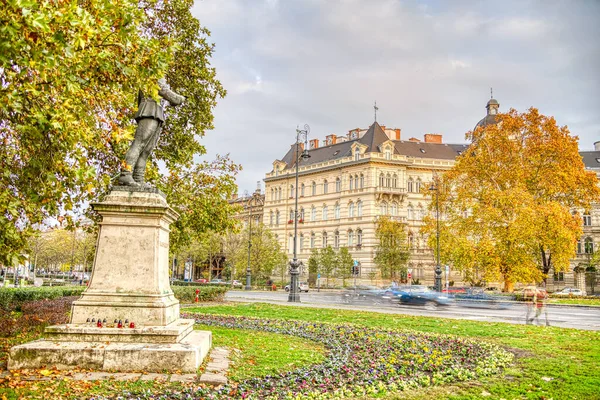 Budapest Hungary November 2022 Historical City Landmarks Architecture Heritages Autumn — Stock Photo, Image