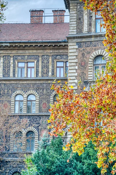 ハンガリー ブダペスト2022年11月5日 秋の歴史的建造物と建築遺産 Hdr画像 — ストック写真