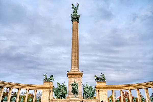 Budapešť Maďarsko Listopad 2022 Historické Památky Architektonické Dědictví Podzim Hdr — Stock fotografie