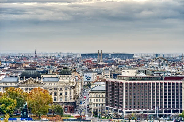 Budapest Ungarn November 2022 Historische Sehenswürdigkeiten Und Architektonisches Erbe Herbst — Stockfoto