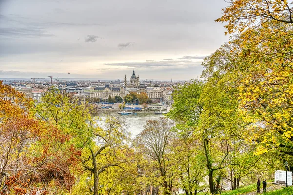 Будапешт Угорщина Листопада 2022 Року Історичні Пам Ятки Міста Пам — стокове фото