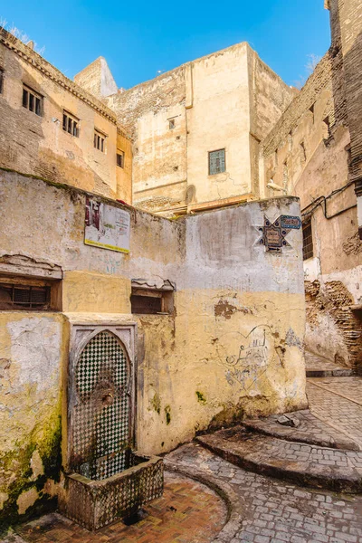 Fez Marruecos Enero 2020 Hermosa Vista Edificios Históricos Ciudad Fez —  Fotos de Stock