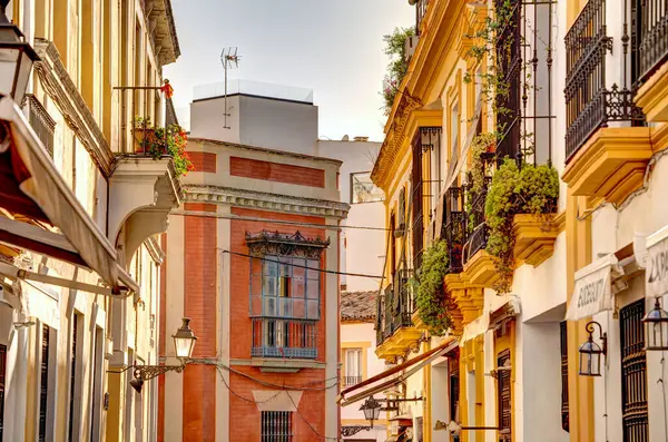 Seville Spanyol Juni 2023 Pemandangan Indah Dari Pusat Kota Bersejarah — Stok Foto