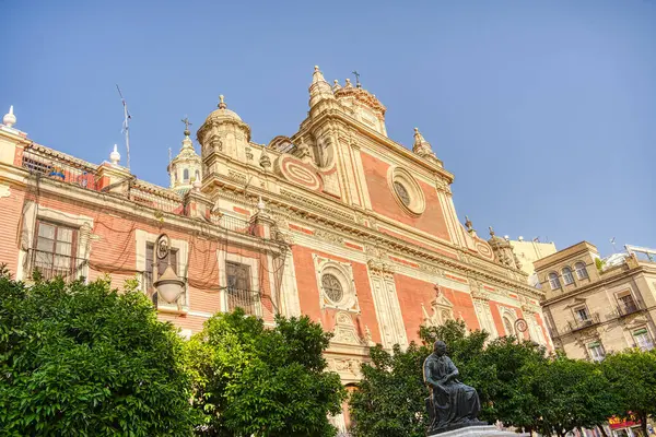 Sewilla Hiszpania Czerwca 2023 Piękny Widok Historyczne Centrum Miasta Okresie — Zdjęcie stockowe