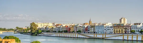セビリア スペイン 2023 夏時間に歴史的な市内中心部の美しい景色 Hdr Image — ストック写真