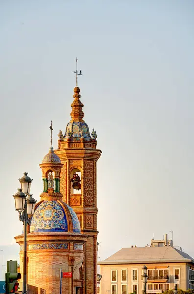 Sevilla España Junio 2023 Hermosa Vista Del Centro Histórico Ciudad — Foto de Stock