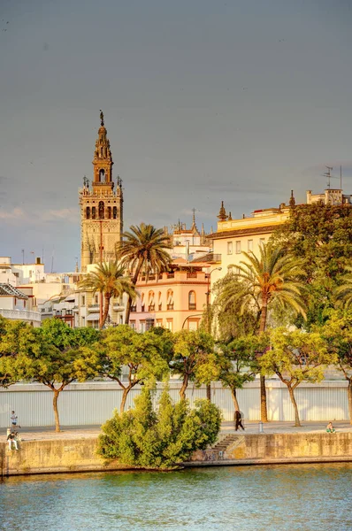 西班牙塞维利亚 2023年6月1日 夏季历史市中心美景 人类发展报告 — 图库照片