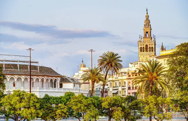 Севилл Испания Июня 2023 Года Красивый Вид Исторический Центр Города — стоковое фото