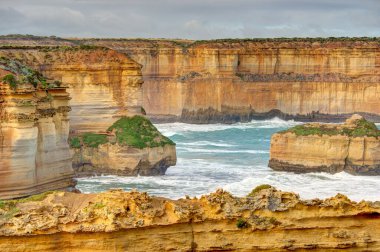 Büyük Okyanus Yolu 'nun şaşırtıcı doğası, Victoria, Avustralya