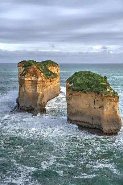 澳大利亚维多利亚州大海洋路的奇妙性质 — 图库照片