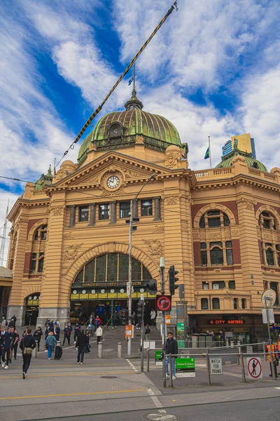 Melbourne Australië Juli 2023 Historisch Centrum Bij Bewolkt Weer Hdr — Stockfoto