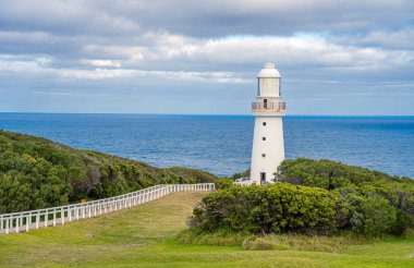 Great Ocean Road manzara, Victoria, Avustralya