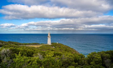 Great Ocean Road manzara, Victoria, Avustralya