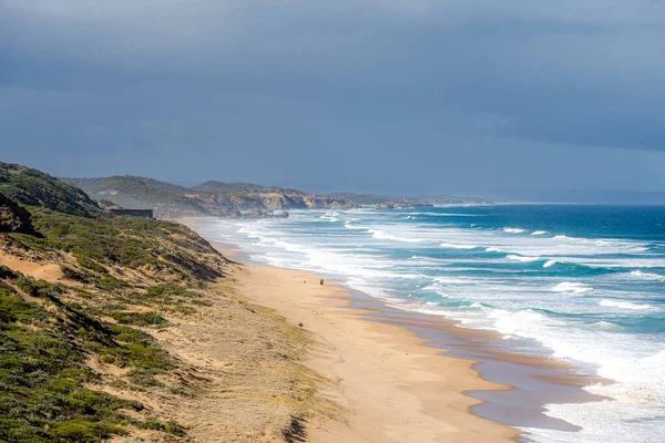 Scénický Pohled Poloostrov Mornington Slunečného Počasí Austrálie — Stock fotografie