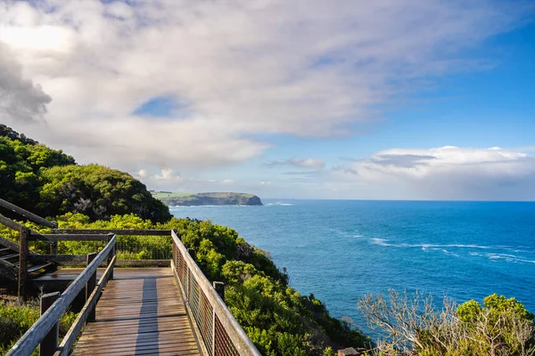 Scénický Pohled Poloostrov Mornington Slunečného Počasí Austrálie — Stock fotografie