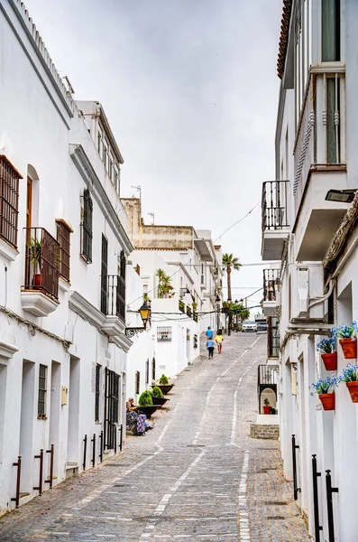 Vejer Frontera Spain August 2023 Beautiful View Historical City Center — Stock Photo, Image
